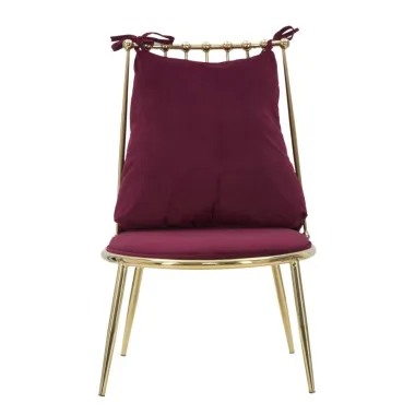 Fotel GLAM BACKY 55 60 83 cm (wysokość siedziska 35 cm)